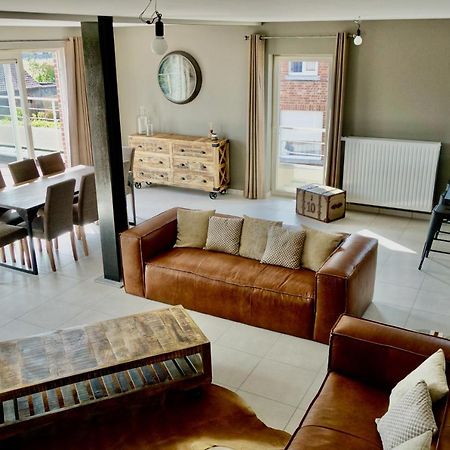 Loft En Duplex Avec Terrasse 3 Chambres Proche Pairi Daiza Mons Ngoại thất bức ảnh